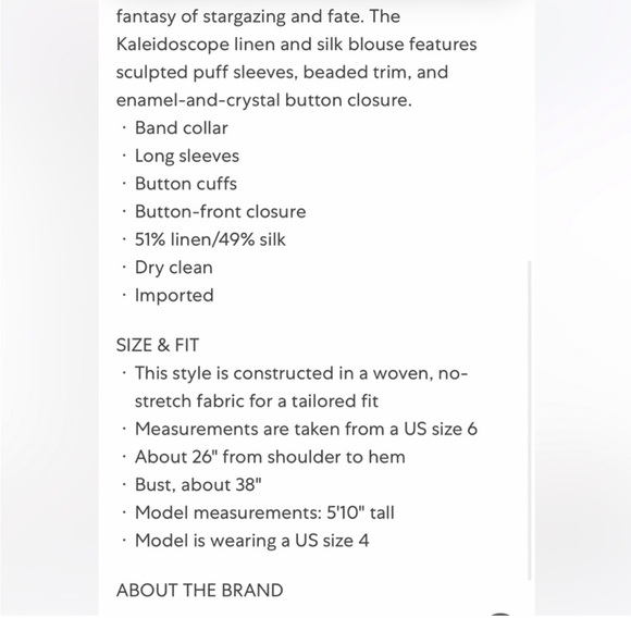 Zimmerman Kaleidoscope spliced Blouse - Picture 16 of 16